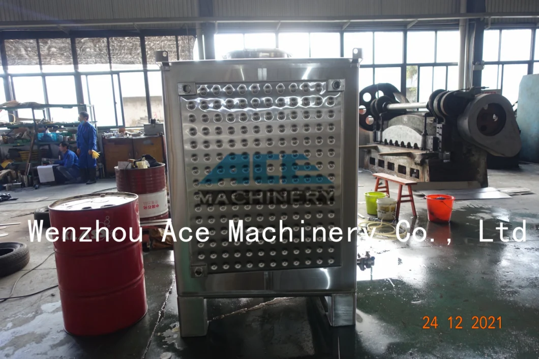 Factory Price Variable Capacity Jacketed Wine Fermentation Stainless Steel Tank 5000L 3000L 10000L