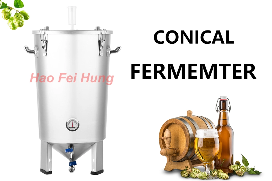 Customizable Beer Fermentation Tank 20L 30L 60L 70L Beer Fermenter Equipment Conical Brewery Equipment Brewhouse