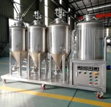 Stainless Steel 5000L Five-Vessel Beer Brewhouse