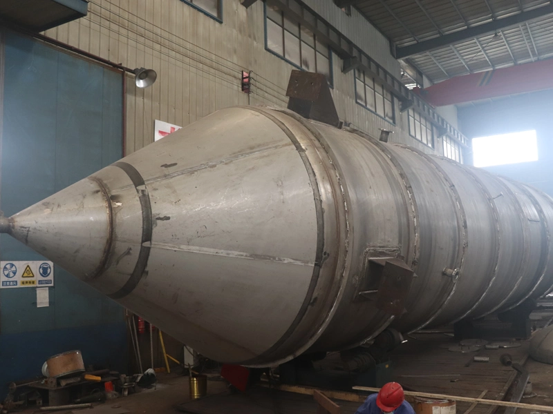 Horizontal Air Receiver Drum Stainless Steel Storage Tank