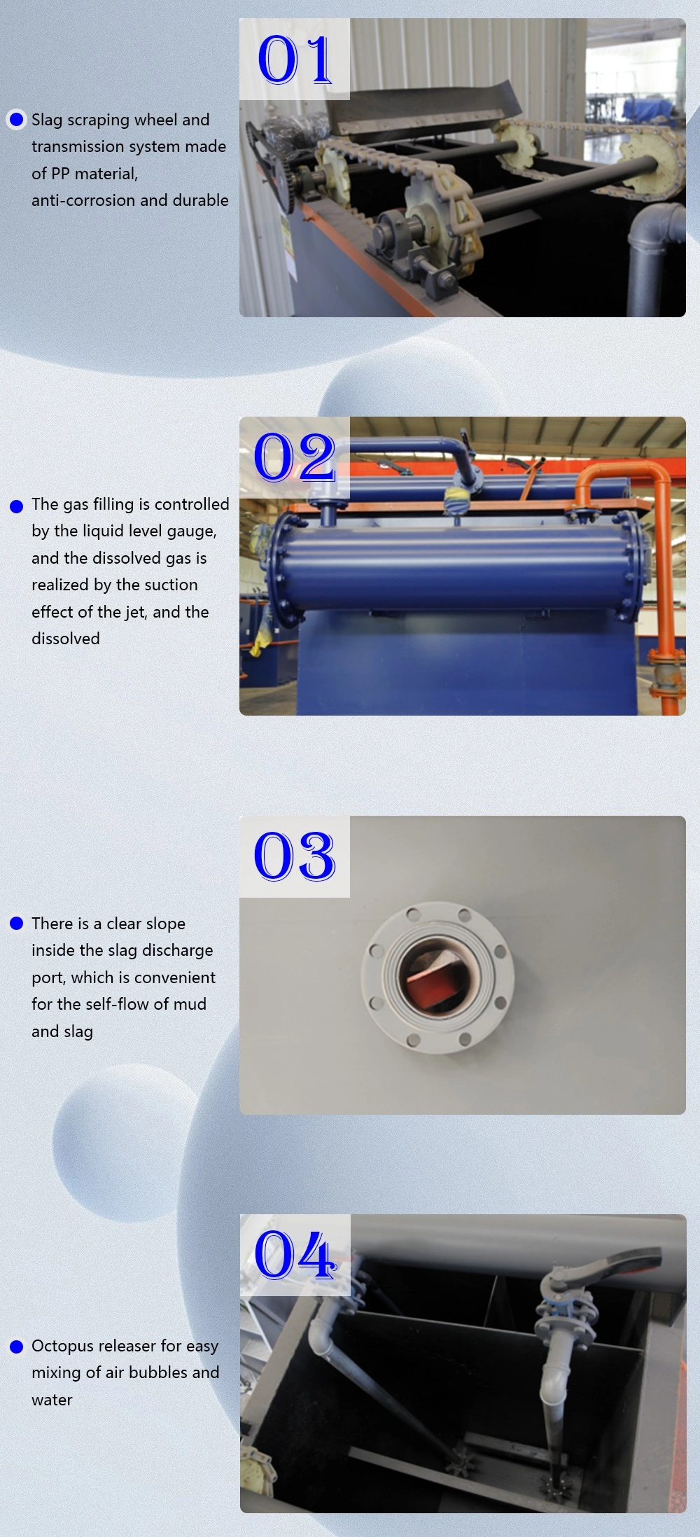 Sewage Water Pre Treatment Equipment of Dissolved Air Flotation Price