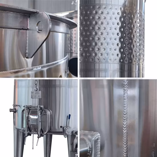 Corrosion Resistance Environmental Stainless Steel Variable Capacity Wine Tank