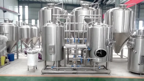 300L 500L Commercial Micro Turn Key Beer Brewery Equipment System for Brew Pub for Sale