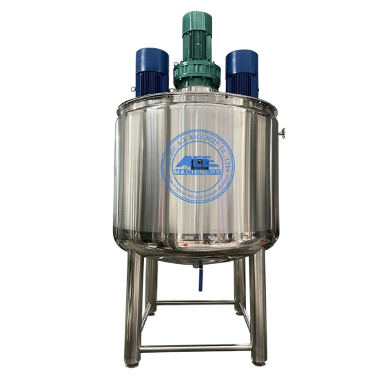 Best Price Stainless Steel Tank Sanitary Jacketed Storage Tank for Honey Milk Oil Chemical Liquid Storage Tank Reactor Stirrer Agitator Mixer Tank Mixing Tank