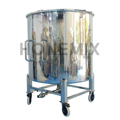 Hone Movable 100 500 Liter Milk Vegetable Edible Cooking Olive Oil Cosmetic Perfume Liquid Stainless Steel Water Storage Tank Price