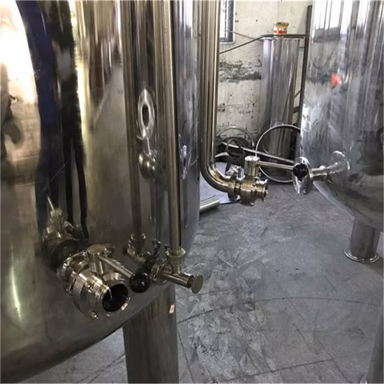 Advanced technique sus304 sus316l wine fermentation tank 3000L 6000L 9000L