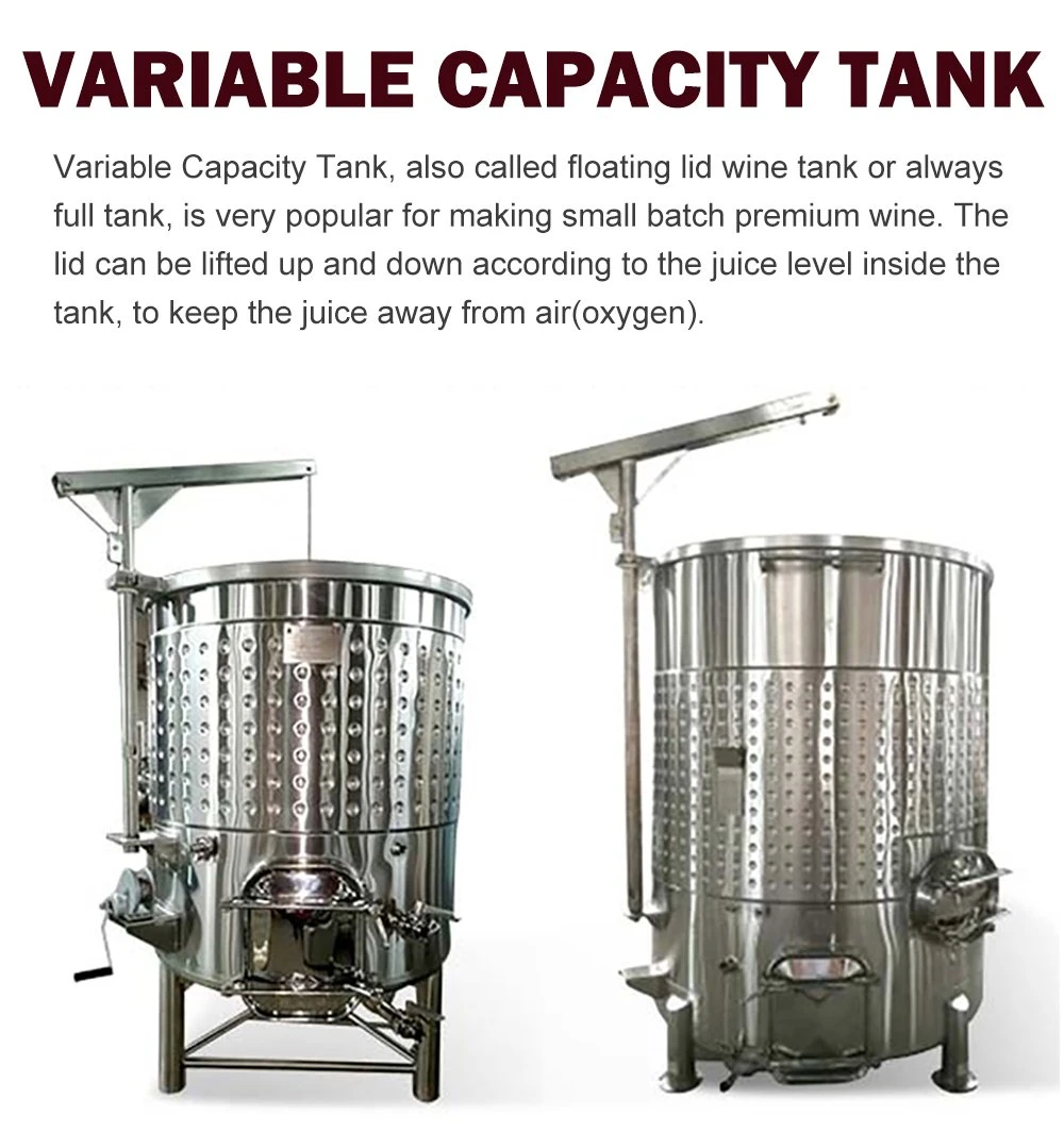 Ella Variable Capacity Wine Tank
