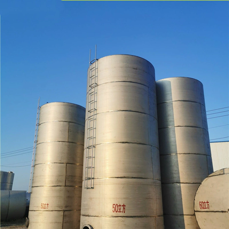 Used Fruit Wine Polypropylene Chemical Food Grade Buried Stainless Steel Storage Tank