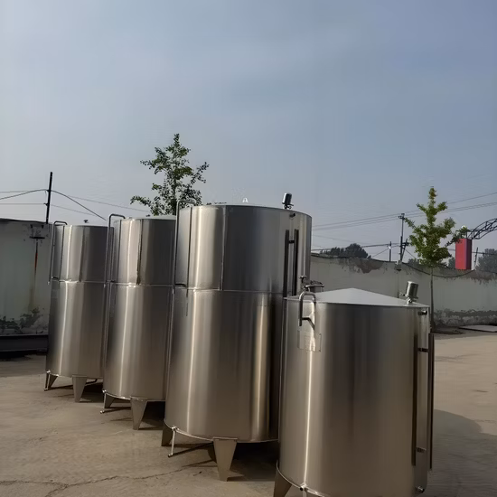 Chemical Edible Oil Olive Oil Storage Tank with Heating Coil