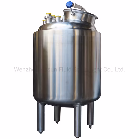 Stainless Steel Aseptic Sanitary Insulated Jacket Vegetable Palm Olive Edible Oil Storage Tank