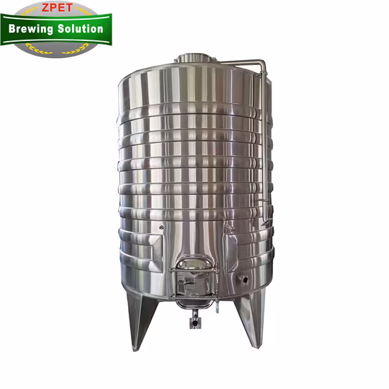 Factory Price Variable Capacity Stainless Steel Fruit Mead Wine Fermentation Tank with Floating Lid