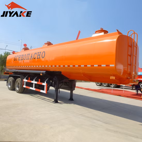 Cheap Used 3/4 Axles Aluminum Alloy Mirror/Steel 40000-50000 Liters Diesel Petrol Gasoline Edible Oil Storage Transport Tank Fuel Tanker Truck Semi Trailer