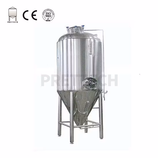 Pretank Stainless Steel Wort Kettle Suppliers Boiling Kettle Customized Bright Beer Tank Brewhouse