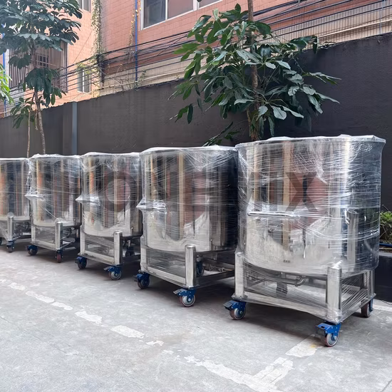 Hone Movable 100 500 Liter Milk Vegetable Edible Cooking Olive Oil Cosmetic Perfume Liquid Stainless Steel Water Storage Tank Price